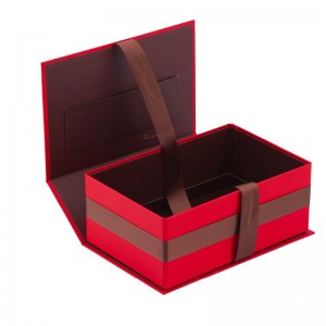 Brugerdefineret magnet Foldet papir Flat Pack Box Luksus magnetisk gaveæske med magnetlukning
