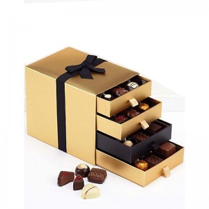 Kina Engros smuk design Attraktiv chokoladeemballage papir gaveæske